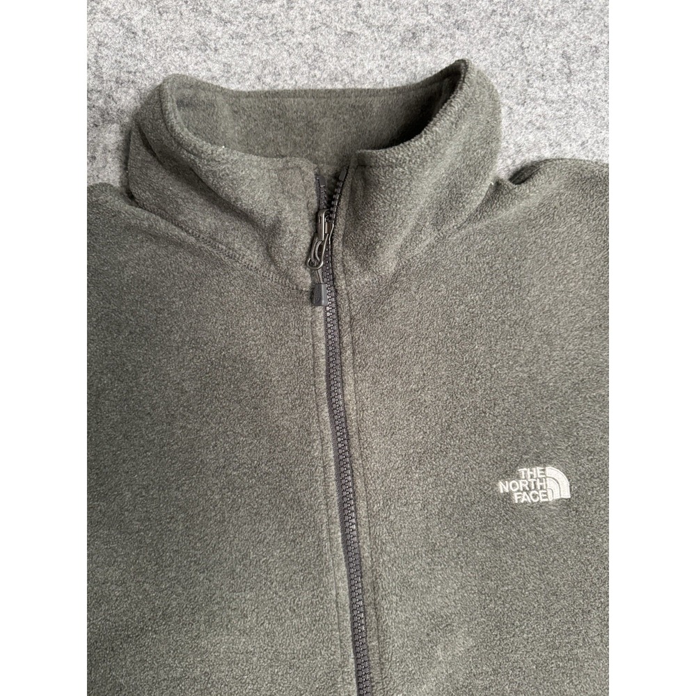 The North Face Men's Full Zip Fleece Gray Size XL - Picture 8 of 12